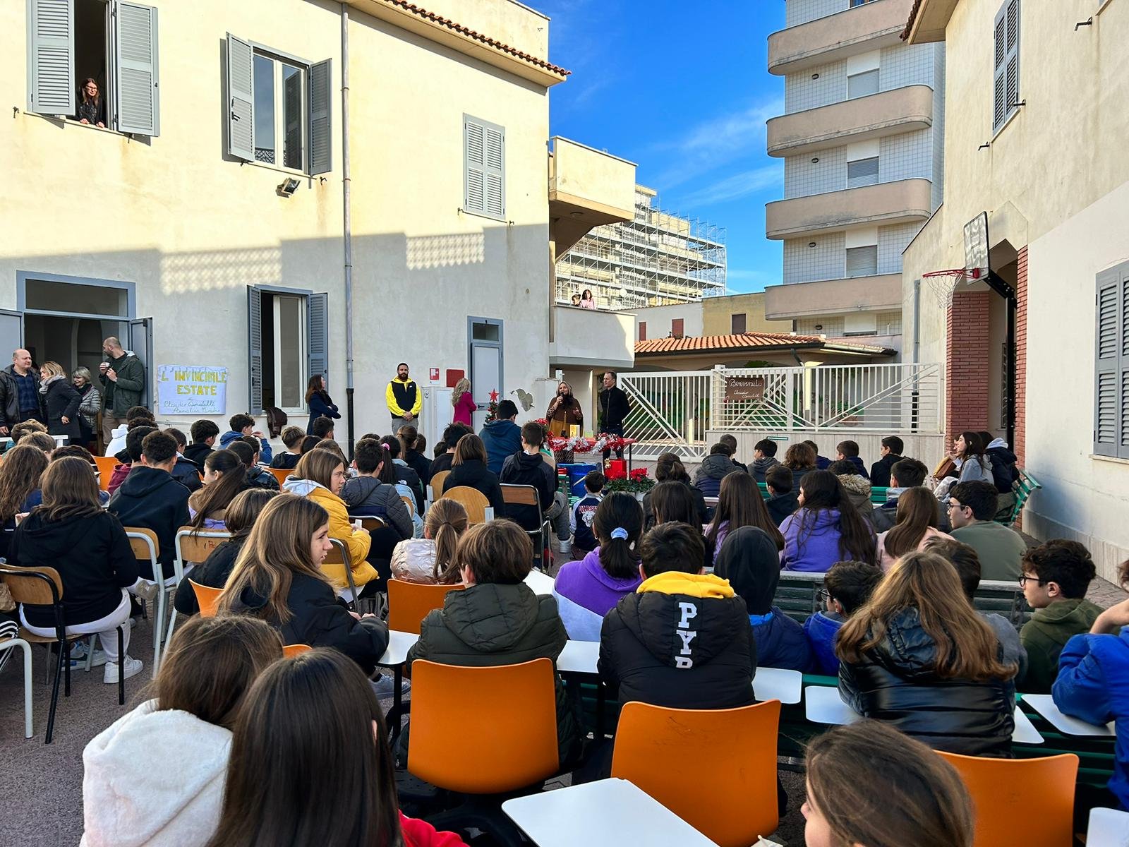 lo-sport-metafora-di-vita,-claudio-donatelli-ospite-alla-scuola-di-via-olmata