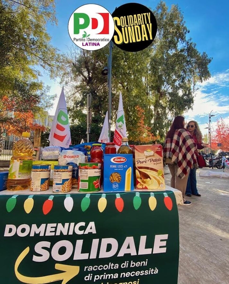 le-domeniche-solidali-del-pd:-raccolta-di-alimenti-e-beni-per-le-persone-in-difficolta