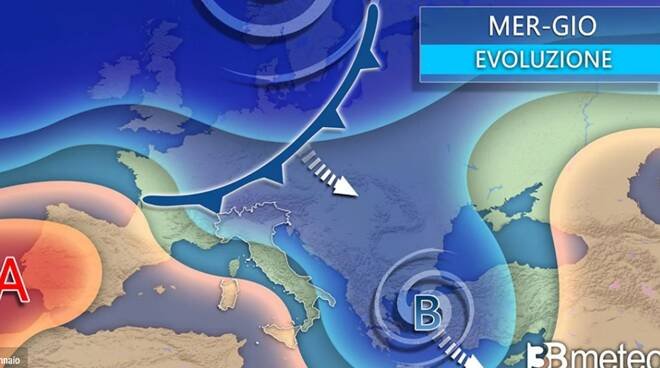 meteo-mercoledi:-altra-perturbazione-sull'italia.-ecco-dove-colpira