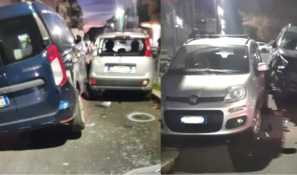 roma:-travolge-due-bambini-e-scappa,-nella-fuga-investe-una-donna,-infine-si-schianta-su-un’auto-(foto)
