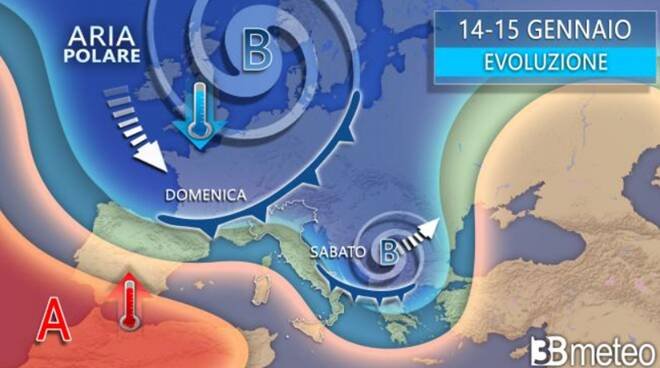 meteo-weekend:-grandi-manovre-sul-nord-europa,-aria-polare-punta-l'italia
