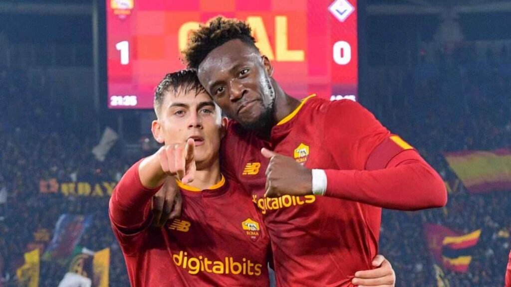 roma-fiorentina-2-0:-doppia-combinazione-abraham-dybala