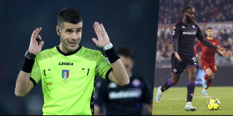 la-moviola-di-roma-fiorentina:-ikone-braccio-da-rigore