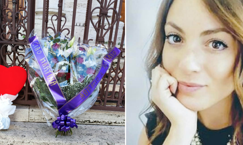 funerali-martina-scialdone,-l’ultimo-saluto-alla-35enne-uccisa-dall’ex-sulle-note-di-‘ovunque-tu-sarai’-(foto)