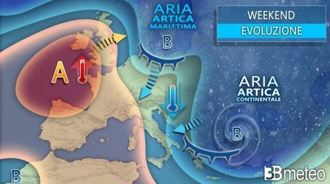 meteo-weekend:-fronte-artico-e-correnti-fredde-dalla-russia.-ecco-come-cambia-il-tempo