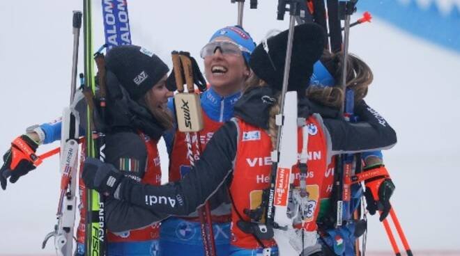 mondiali-di-biathlon,-la-staffetta-femminile-e-campionessa-mondiale