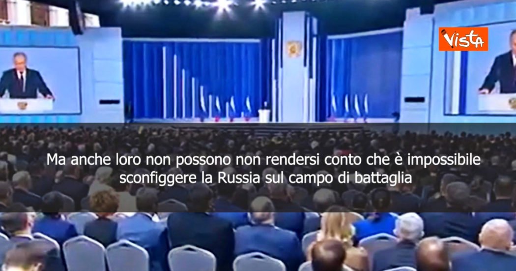 il-messaggio-di-putin-all'occidente:-“e-impossibile-sconfiggere-la-russia-sul-campo-di-battaglia”-–-il-fatto-quotidiano