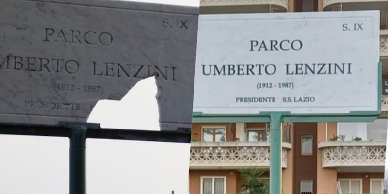 lazio,-altro-atto-vandalico-alla-targa-di-lenzini:-spaccata