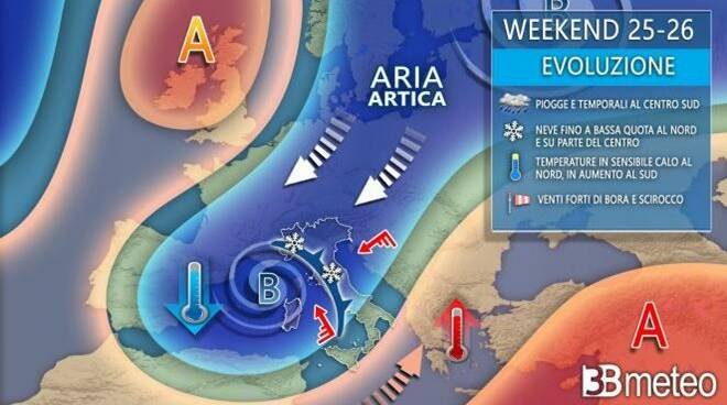 meteo:-weekend-perturbato-con-il-vortice-mediterraneo.-piogge-e-vento-in-arrivo