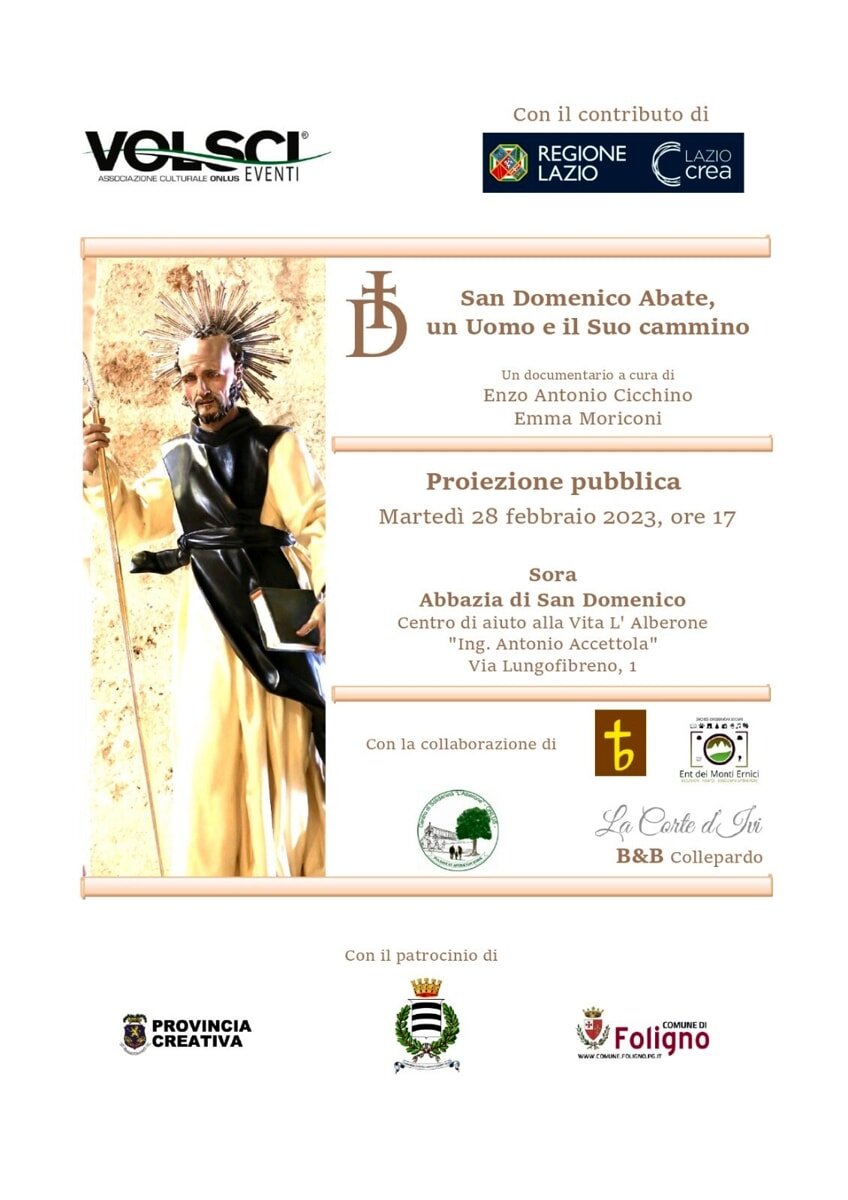 la-storia-dell'abate-domenico,-partito-da-sora-e-divenuto-santo,-raccontata-in-un-documentario