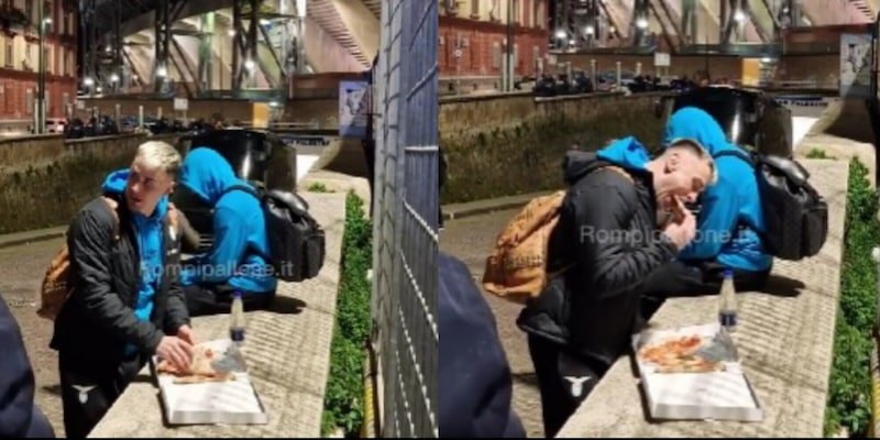 la-lazio-'mangia'-il-napoli:-patric-festeggia-cosi-il-colpaccio-al-'maradona'
