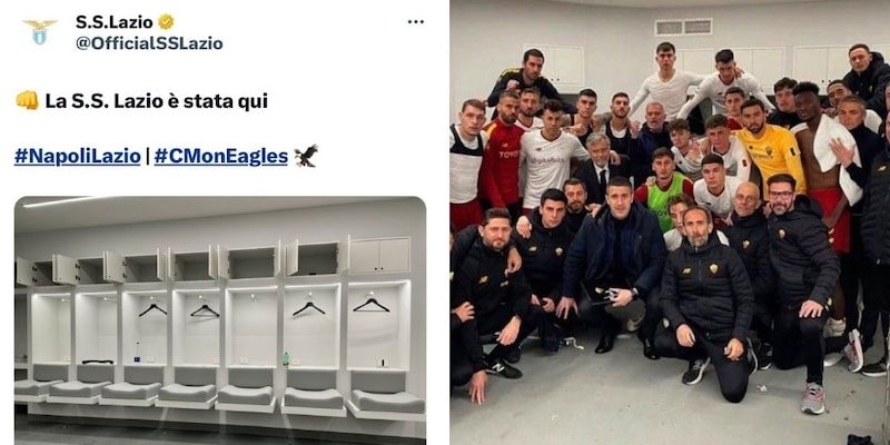 lazio,-bufera-dopo-la-provocazione-a-mourinho-e-alla-roma-dallo-spogliatoio-del-maradona!