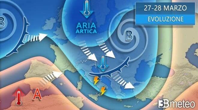 meteo-lunedi:-rapida-perturbazione-sul-litorale.-tornano-piogge-e-vento-forte